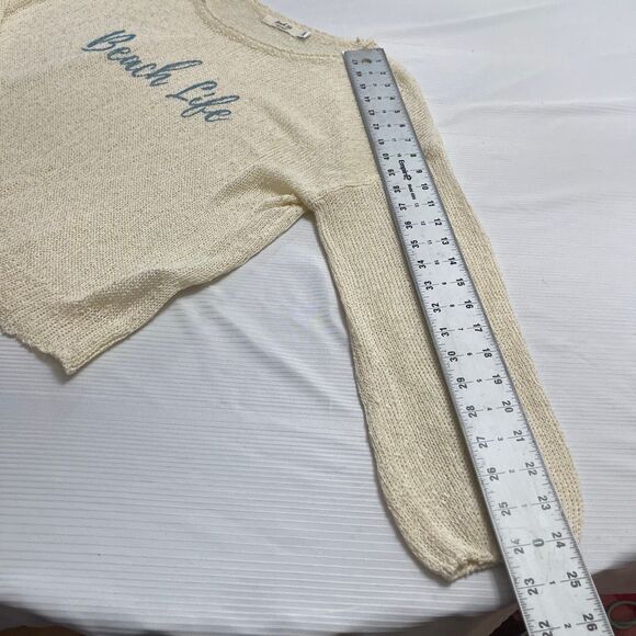 Beach Life Women’s Long Sleeve Sweater Size S/M - Picture 4 of 8